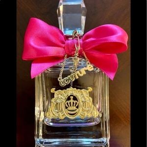 EMPTY Juicy Couture Glass Decor